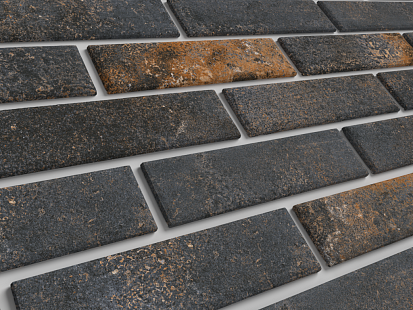 Объект из Клинкерная плитка BestPoint Ceramics Exclusive Metal Dark